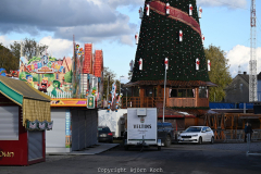 12.11.2023, Cranger Weihnachtszauber 2023, Aufbau Cranger Weihnachtszauber 2023. Bild: Impressionen vom Aufbau des Cranger Weihnachtszauber, 11 Tage vor der Eröffnung. - Foto: Björn Koch