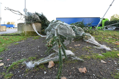 12.11.2023, Cranger Weihnachtszauber 2023, Aufbau Cranger Weihnachtszauber 2023. Bild: Impressionen vom Aufbau des Cranger Weihnachtszauber, 11 Tage vor der Eröffnung. - Foto: Björn Koch