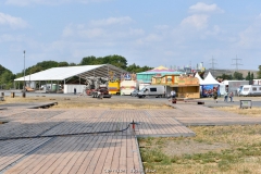 Impressionen vom Aufbau der 583. Cranger Kirmes 2018 - Foto: Björn Koch