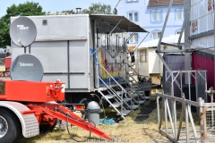 Impressionen vom Aufbau der 583. Cranger Kirmes 2018 - Foto: Björn Koch