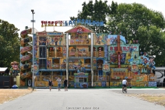 Impressionen vom Aufbau der 583. Cranger Kirmes 2018 - Foto: Björn Koch