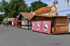 Impressionen vom Aufbau der 583. Cranger Kirmes 2018 - Foto: Björn Koch