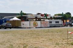 Impressionen vom Aufbau der 583. Cranger Kirmes 2018 - Foto: Björn Koch