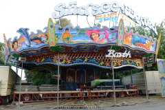 27.07.2013, Impressionen vom Aufbau der 578. Cranger Kirmes 2013, 6 Tage vor der offiziellen Eröffnung. - Foto: Björn Koch