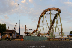 27.07.2013, Impressionen vom Aufbau der 578. Cranger Kirmes 2013, 6 Tage vor der offiziellen Eröffnung. - Foto: Björn Koch