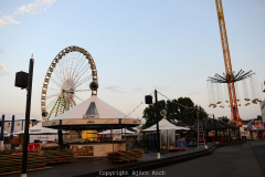 27.07.2013, Impressionen vom Aufbau der 578. Cranger Kirmes 2013, 6 Tage vor der offiziellen Eröffnung. - Foto: Björn Koch