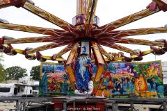 Impressionen vom Aufbau der 583. Cranger Kirmes 2018 - Foto: Björn Koch