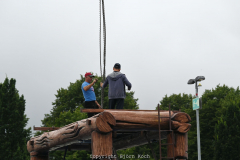 28.07.2023, Impressionen vom Aufbau der 539. Cranger Kirmes 2023, 7 Tage bis zur Eröffnung - Foto: Björn Koch