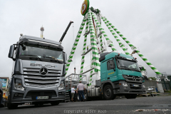 28.07.2023, Impressionen vom Aufbau der 539. Cranger Kirmes 2023, 7 Tage bis zur Eröffnung - Foto: Björn Koch