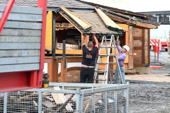 28.07.2023, Impressionen vom Aufbau der 539. Cranger Kirmes 2023, 7 Tage bis zur Eröffnung - Foto: Björn Koch