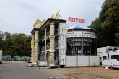 Impressionen vom Aufbau der 583. Cranger Kirmes 2018 - Foto: Björn Koch