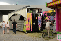 30.07.2013, Impressionen vom Aufbau der 578. Cranger Kirmes 2013, 3 Tage vor der offiziellen Eröffnung. - Foto: Björn Koch