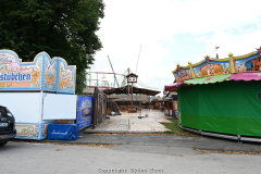 30.07.2023, Impressionen vom Aufbau der 539. Cranger Kirmes 2023, 5 Tage bis zur Eröffnung - Foto: Björn Koch