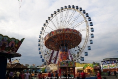 Impressionen vom Aufbau der 575. Cranger Kirmes 2010