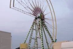 Aufbau 576. Cranger Kirmes 2011