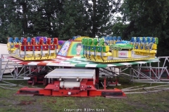 Aufbau 576. Cranger Kirmes 2011