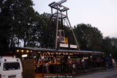 Aufbau 576. Cranger Kirmes 2011