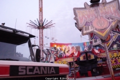 Aufbau 576. Cranger Kirmes 2011