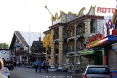 Aufbau 576. Cranger Kirmes 2011