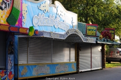 Aufbau 576. Cranger Kirmes 2011