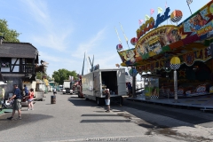 Impressionen vom Aufbau der 535. Cranger Kirmes 2019 - 6 Tage vor der Eröffnung am 26.07.2019 - Foto: Björn Koch