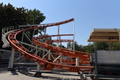 Impressionen vom Aufbau der 535. Cranger Kirmes 2019 - 6 Tage vor der Eröffnung am 26.07.2019 - Foto: Björn Koch