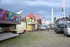 26.07.2022 - Impressionen vom Aufbau der Cranger Kirmes 2022 - Foto: Björn Koch