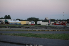 Aufbau der 572. Cranger Kirmes 2007