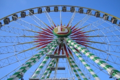 Aufbau der 572. Cranger Kirmes 2007