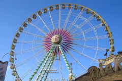 Aufbau der 572. Cranger Kirmes 2007