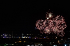 Eröffnungsfeuerwerk der 581. Cranger Kirmes.