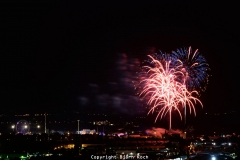 Eröffnungsfeuerwerk der 581. Cranger Kirmes.