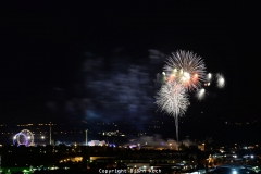 Eröffnungsfeuerwerk der 581. Cranger Kirmes.