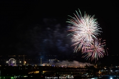 Eröffnungsfeuerwerk der 581. Cranger Kirmes.