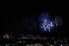 Eröffnungsfeuerwerk der 581. Cranger Kirmes.