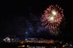 Eröffnungsfeuerwerk der 581. Cranger Kirmes.