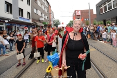 Festumzug zur 580. Cranger Kirmes 2015