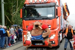 Festumzug zur 581. Cranger Kirmes