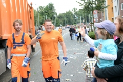 Festumzug zur 581. Cranger Kirmes